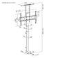 Wolff Mount TVB-120 motorised tv lift – product view