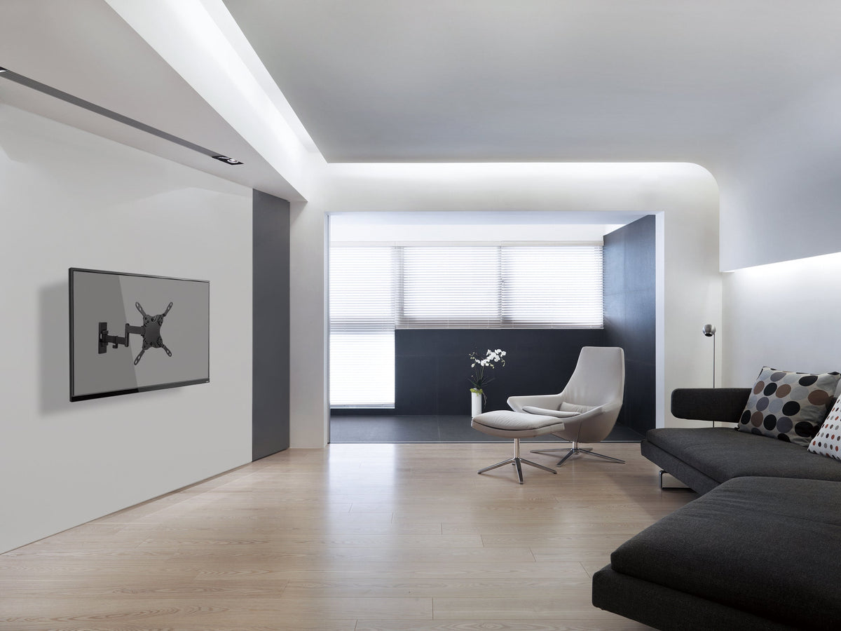 Wolff Mount TVB-102 full-motion TV wall mount – installation example