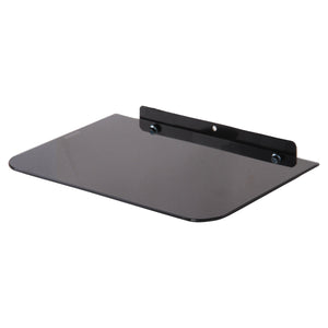 Wolff Mount TVB-21 glass AV wall shelf – product view