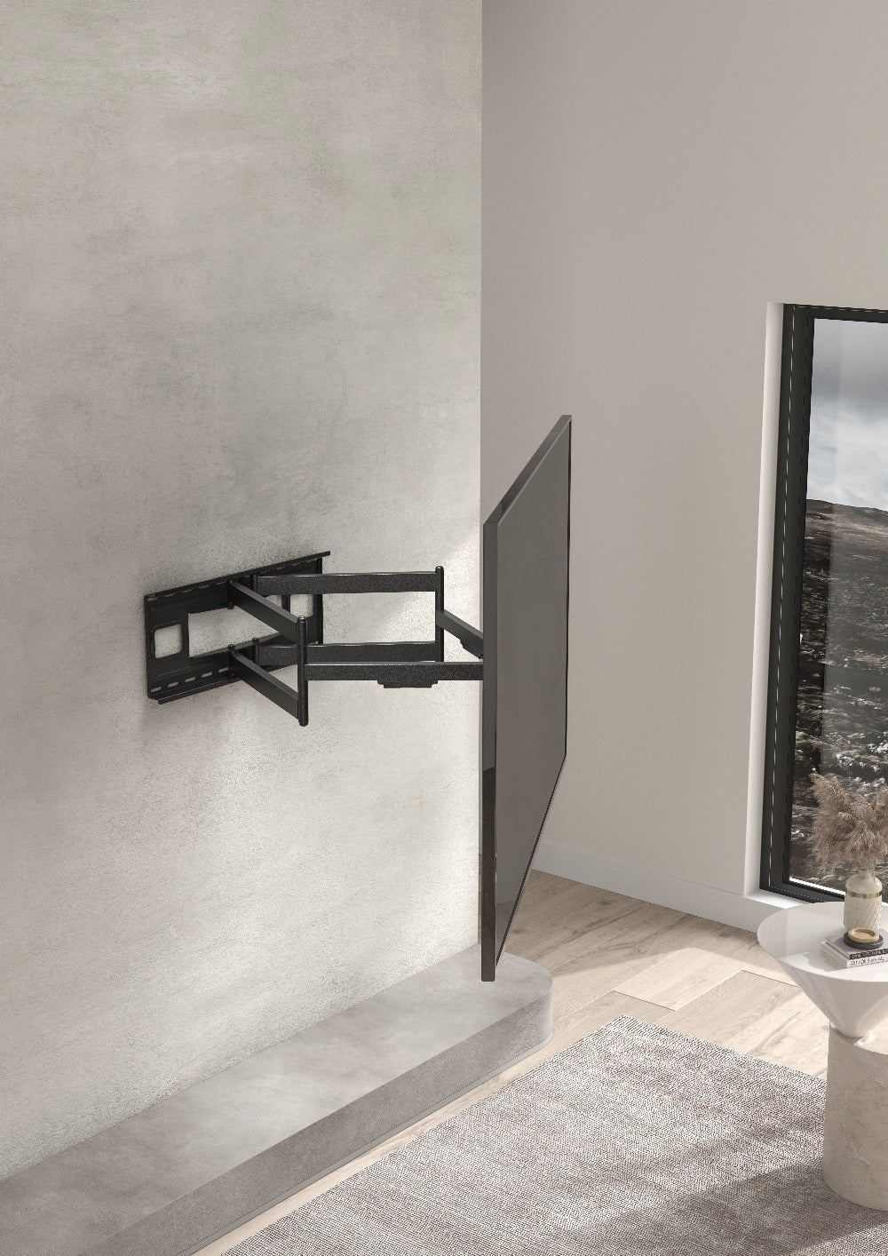 Wolff Mount TVB-60 tv wall mount – installation example