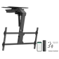 Grand support de plafond TV rabattable et pivotant intelligent pour joints de plafond en bois | TVB-107