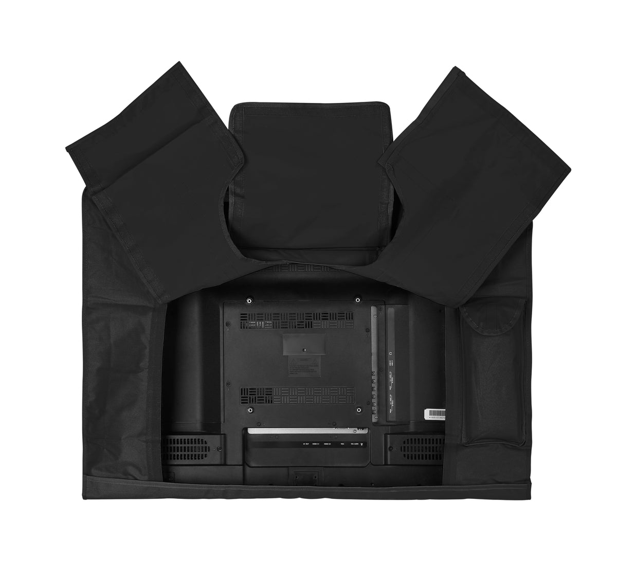 Wolff Mount TVB-73 outdoor TV cover – rear opening around the TV mount