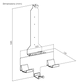 PS5 Wall Mount White | TVB-129