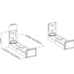 Wolff Mount TVB-84 soundbar bracket – product view