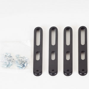 Wolff Mount TVB-08 VESA extension strips – mounting components